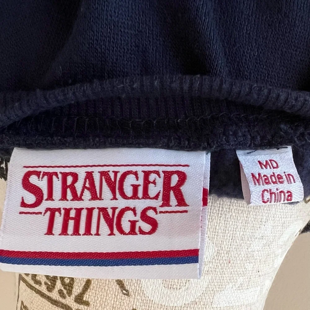 Stranger Things Sweater with Ribbed Cuffs - Picture 3 of 3